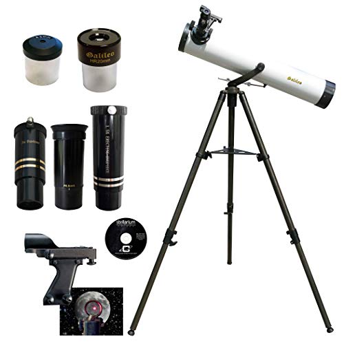 Galileo 800mm x 80mm Astronomical Telescope Kit with Zoom Lens