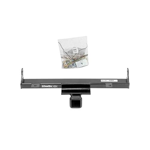 Draw-tite 65069 Front Mount Receiver with 2" Square Receiver Opening , Black