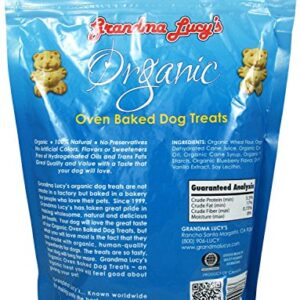 Grandma Lucy's Organic Baked Treat for Dogs, Mixed 3 Packs x 14 Oz - Apple, Pumpkin and Blueberry Flavors