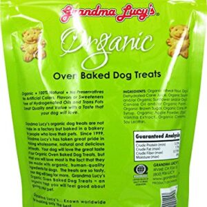 Grandma Lucy's Organic Baked Treat for Dogs, Mixed 3 Packs x 14 Oz - Apple, Pumpkin and Blueberry Flavors