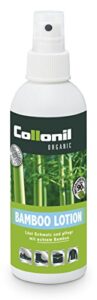 leather & suede lotion cleans & prevents dryness for shoes, handbags. collonil german organic bamboo lotion.