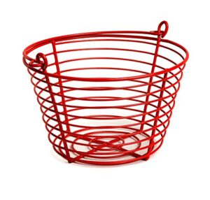 prevue pet products 8 inch red egg basket 468