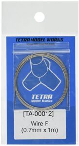 tetra model works stainless steel wire 0.7mm diameter × 1 m model