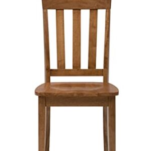 Jofran: , Simplicity, Dining Side Chair, 18"W X 23"D X 38"H, Honey Finish, (Set of 2)