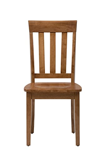 Jofran: , Simplicity, Dining Side Chair, 18"W X 23"D X 38"H, Honey Finish, (Set of 2)