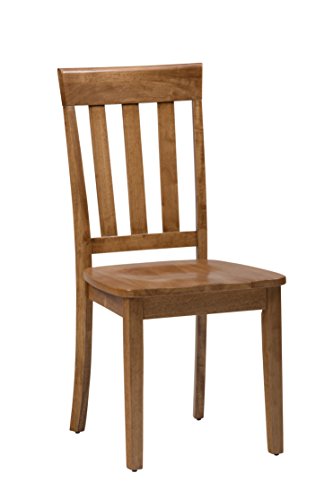 Jofran: , Simplicity, Dining Side Chair, 18"W X 23"D X 38"H, Honey Finish, (Set of 2)