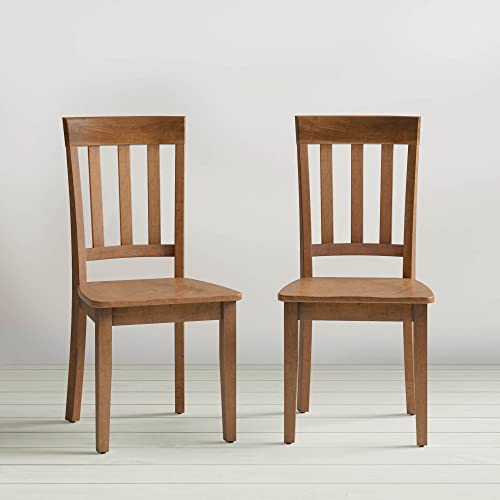 Jofran: , Simplicity, Dining Side Chair, 18"W X 23"D X 38"H, Honey Finish, (Set of 2)