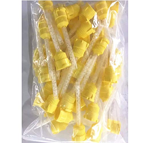 Smiledt 100PCS Dental Intra Oral Impression Tips Yellow