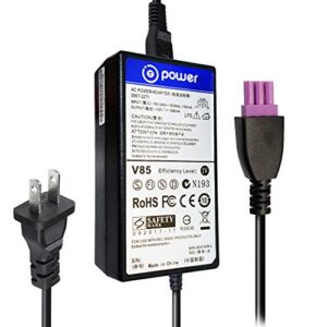 t power 32v 3-pin purple tip dc charger for hp deskjet ink advantage all-in-one series color printer ac dc adapter power supply cord