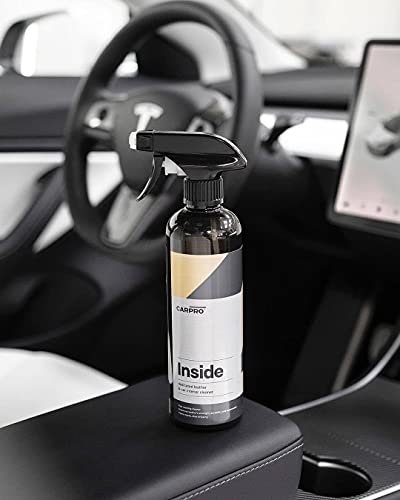 CARPRO Inside - Clean Car Vinyl, Plastic, Finished Leather and Remove Dirt, Sweat, Oils from Interior Surfaces - 500mL (17oz)