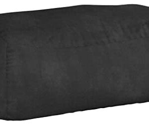 Sofa Sack - Plush Bean Bag with Super Soft Microsuede Cover - XL Memory Foam Stuffed Lounger Chairs for Kids, Adults, Couples - Jumbo Furniture - Charcoal 7.5'