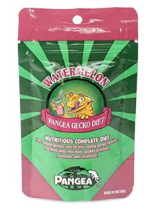 pangea fruit mix watermelon complete gecko diet 2 oz, green