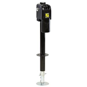 stromberg carlson jet-5000 5000 lb. electric tongue jack - black