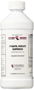 pyrantel pamoate suspension 50 mg 16 oz bottle by generic