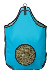 weaver leather hay bag, hurricane blue