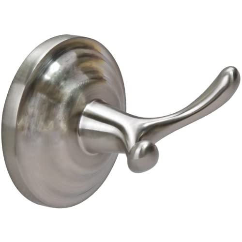 South Main Hardware Elm Collection Robe Hook, Satin Nickel