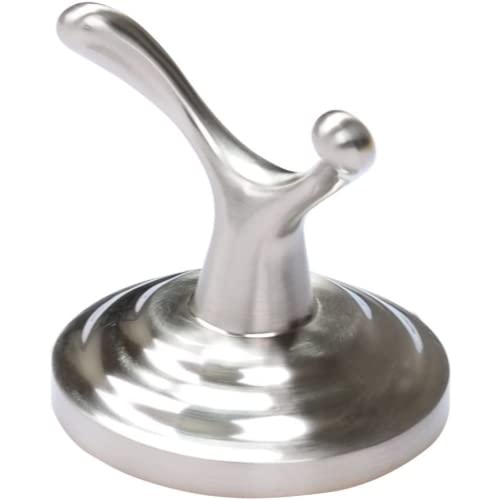 South Main Hardware Elm Collection Robe Hook, Satin Nickel