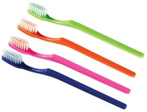 mintburst with xylitol prepasted individually wrapped toothbrush (box of 144 toothbrushes)