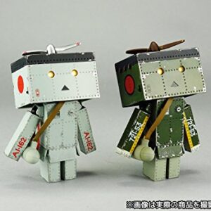 Kaiyodo Revoltech - Yotsuba&! Danboard Mini Zero Fighter Type 21 Ver Japan