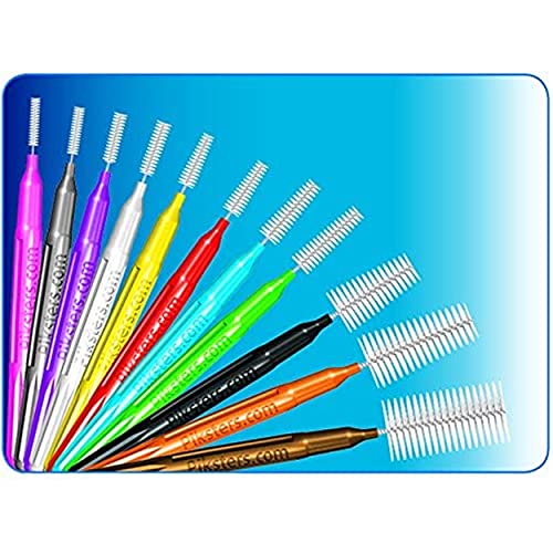 Piksters Interdental Brush Size 3 (40 Pack) by Piksters