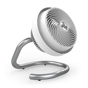 vornado 723dc energy smart full-size air circulator fan with variable speed control, white, large