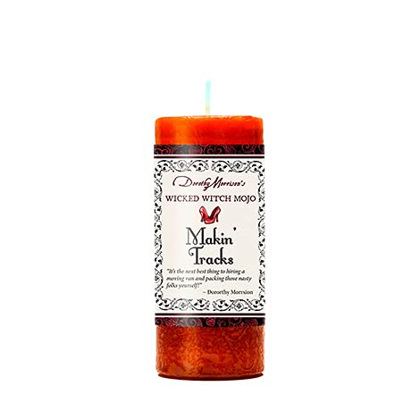 Wicked Witch Mojo Makin Tracks Candle by Dorothy Morrison