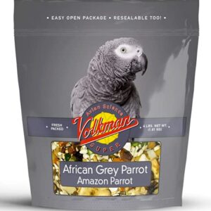 Volkman Avian Science Super African Grey Bird Food 4lb