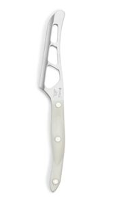 cutco model 1764 traditional cheese knife 5-3/8” micro double-d-edge blade (pearl white handle)