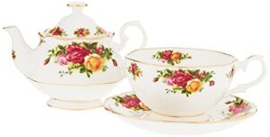royal albert old country roses tea for one