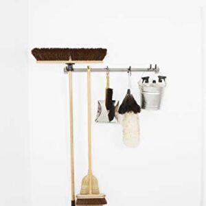 Monkey Bars Storage Mop & Broom 200-LBS Customizable Organizer Wall Mount