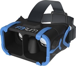 fibrum portable virtual reality kit with unlimited fibrum app downloads -  4"-6" screen smartphones
