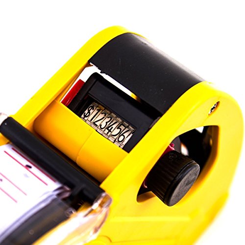 Super Z Outlet 8 Digits Price Numerical Tag Gun Label Maker MX5500 EOS with Sticker Labels & Ink Refill for Office, Retail Shop, Grocery Store, Organization Marking
