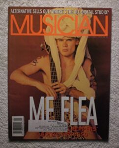 flea - red hot chili peppers - musician magazine - #183 - january 1994