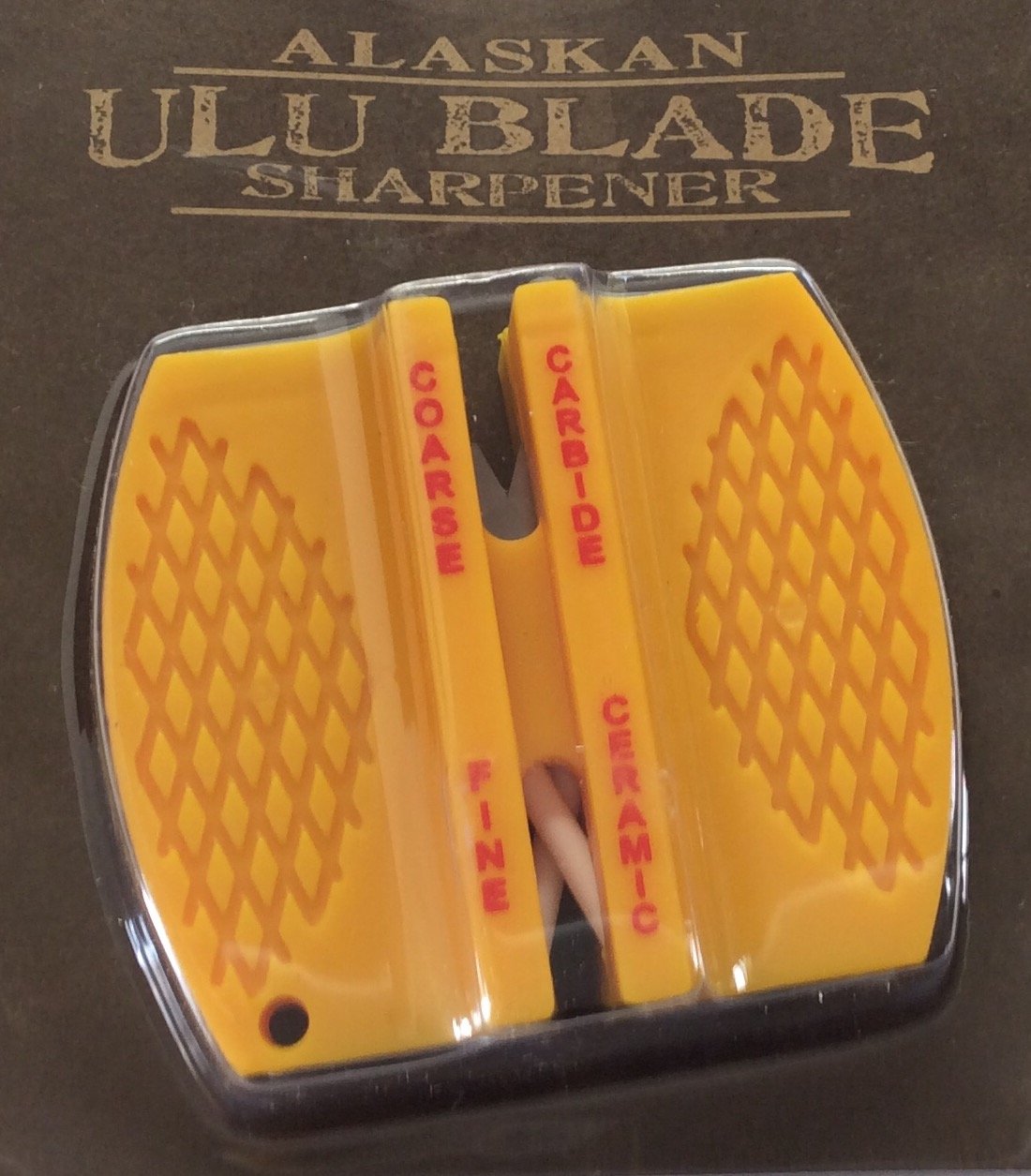 Alaskan Ulu Blade Knife Sharpener 2 Step knife Sharpening System