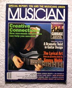 creative connections - music business - garbage - musician magazine - #239 - october 1998