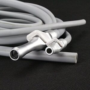 melleco dental saliva ejector suction valves se/hve tip adaptor + 2 tubing hose tu​bes