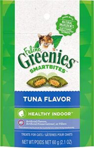 greenies smartbites hairball control tuna - 2.1 oz, pack of 6