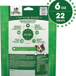 2 Pack - Greenies Treats for Dogs (5-15 lbs/2-7 kg) Mini Treat-Pak-Teenie 6 oz