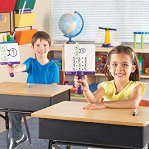 Learning Resources Double-sided Number Bonds Write-and-Wipe Answer Boards, Classroom Accessories, Set of 5, Ages 5+