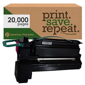 print.save.repeat. lexmark x792x1mg magenta extra high yield remanufactured toner cartridge for x792 laser printer [20,000 pages]