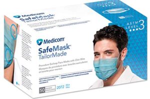 medicom 2070 safe mask tailormade masks (pack of 50)