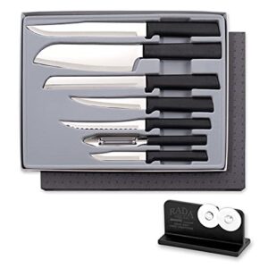 rada cutlery g238 knife gift set plus r119 knife sharpener