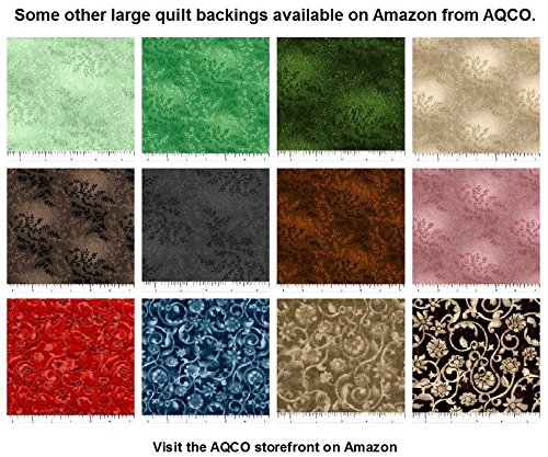 Quilt Backing, Large, Seamless, from AQCO, Brick Red, 44395-108