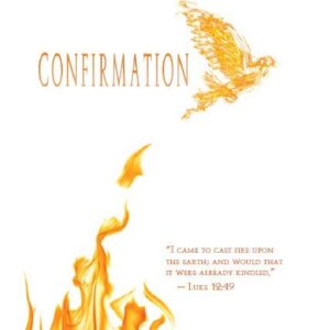 dove of fire confirmation card