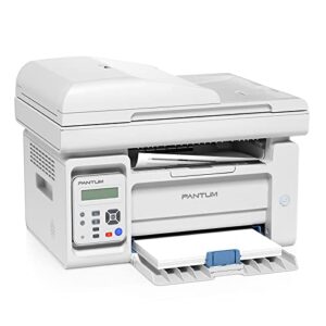 pantum m6552nw monochrome laser multifunction printer with wireless networking mobile printing large paper capacity