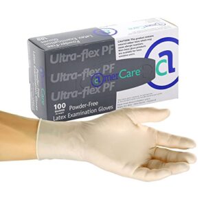 ultra flex powder free latex examination gloves x-large (300-4).