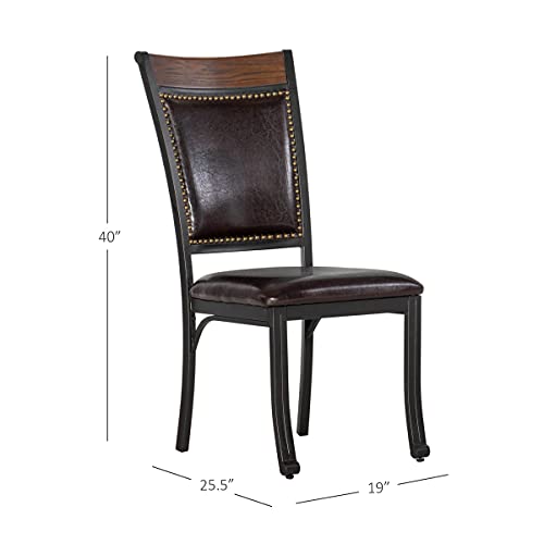 Powell Furniture Franklin Dining Group, Dark Brown
