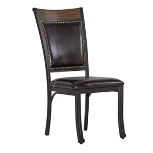 Powell Furniture Franklin Dining Group, Dark Brown