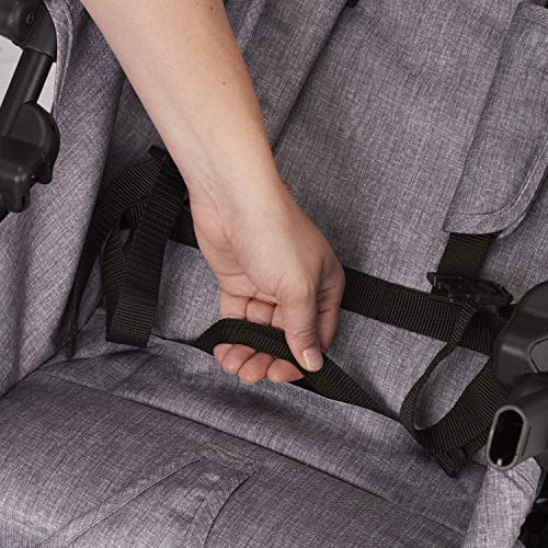 Evenflo Sibby Travel System with LiteMax 35 Infant Car Seat, Mineral Gray