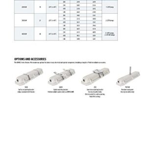 Lithonia Lighting DMW2 L24 3000LM AFL MD MVOLT GZ1 40K 80CRI Wet Location 2-Foot Vapor Tight Luminaire